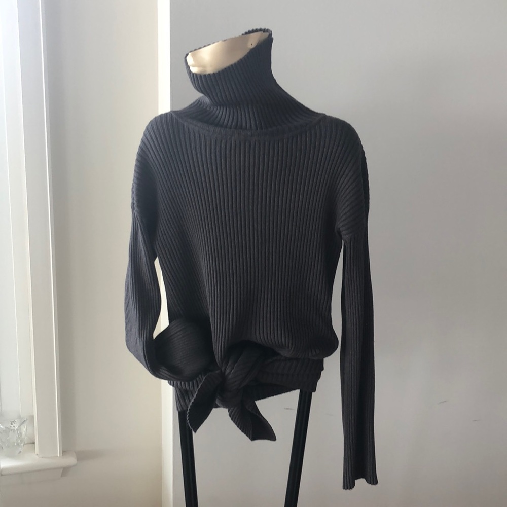 Versatile Extra Long Turtleneck Sweater